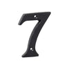 Tradco Numeral 7 Iron Matt Black H75mm