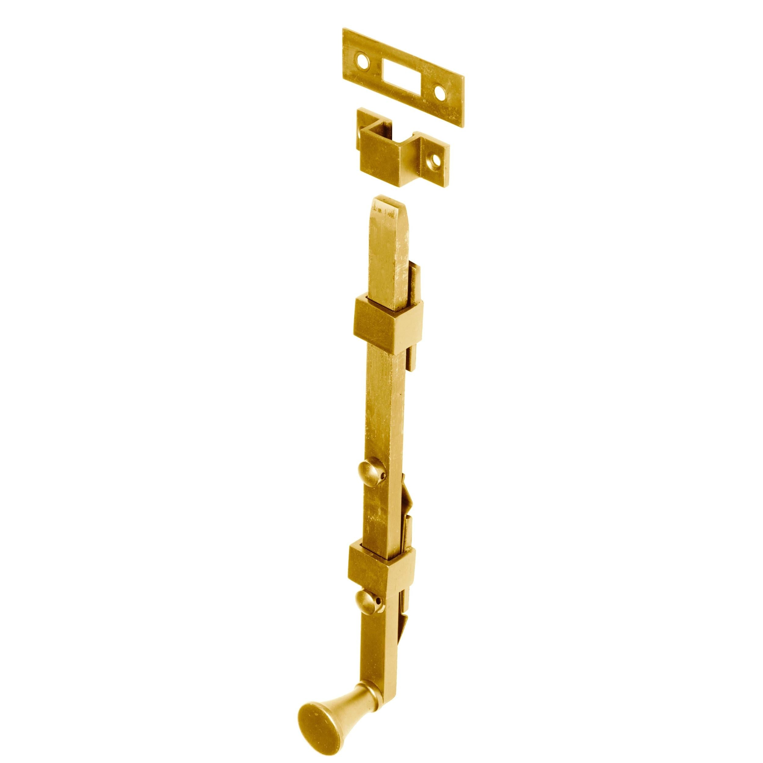Tradco Panic Bolt Satin Brass L255mm