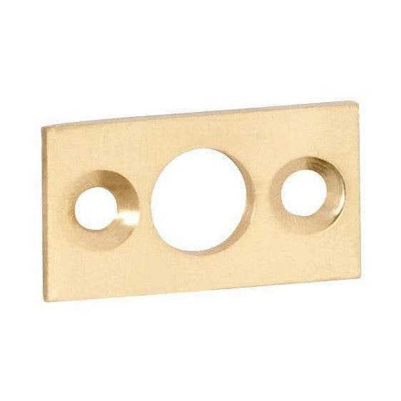Tradco Plate Keeper Polished Brass Bolt 7.5mm