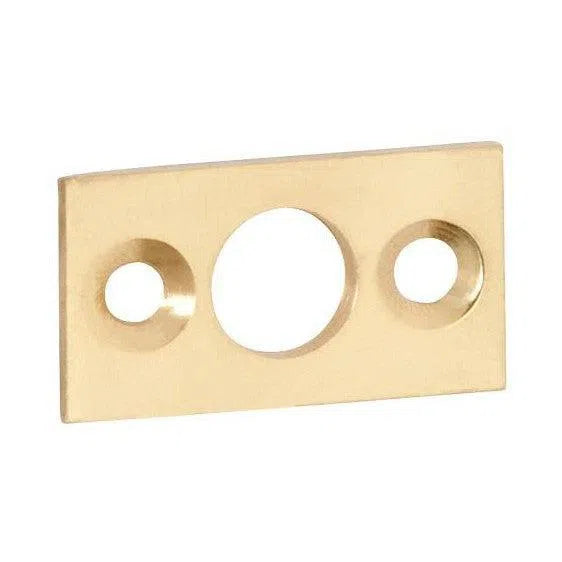 Tradco Plate Keeper Polished Brass Bolt 7.5mm