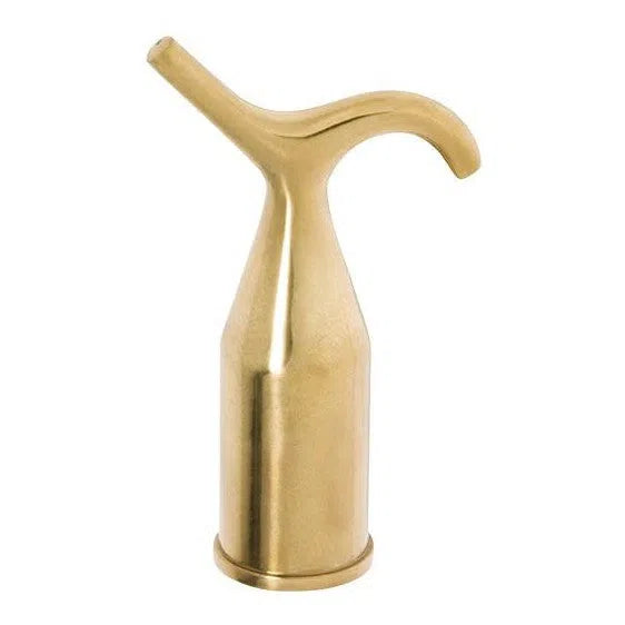 Tradco Pole Hook Polished Brass