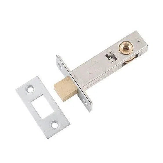 Tradco Privacy Bolt Satin Chrome Backset 60mm