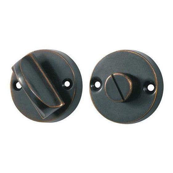 Tradco Privacy Turn Round Antique Copper D35mm