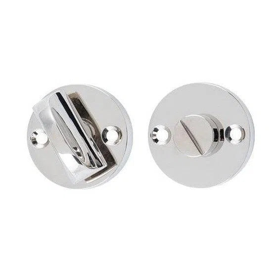 Tradco Privacy Turn Round Polished Nickel D35mm