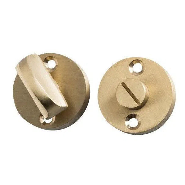 Tradco Privacy Turn Round Satin Brass D35mm