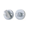 Tradco Privacy Turn Round Satin Chrome D35mm
