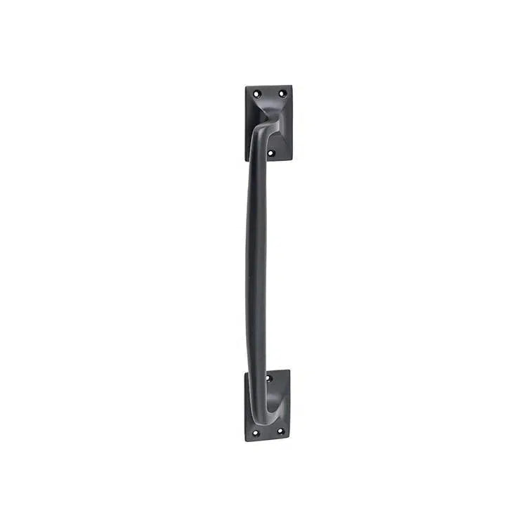 Tradco Pull Handle Classic Offset Matt Black H305xW42xP60mm