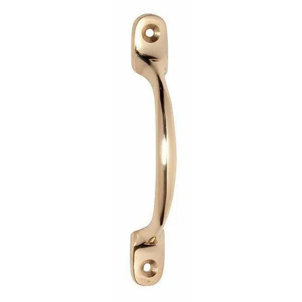 Tradco Pull Handle Standard Polished Brass L100xP26mm