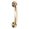 Tradco Pull Handle Telephone Polished Brass L125xP35mm
