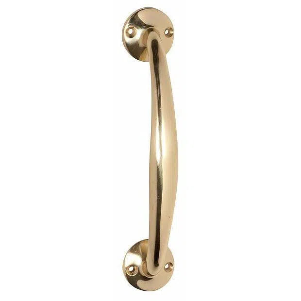 Tradco Pull Handle Telephone Polished Brass L187xP45mm