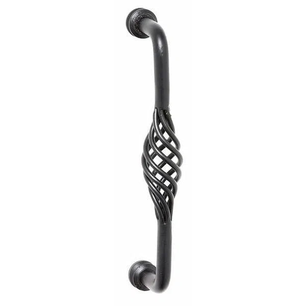 Tradco Pull Handle Wire Twist D Pull Iron Matt Black L200xP70mm