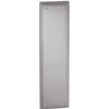 Tradco Push Plate Milton Satin Chrome