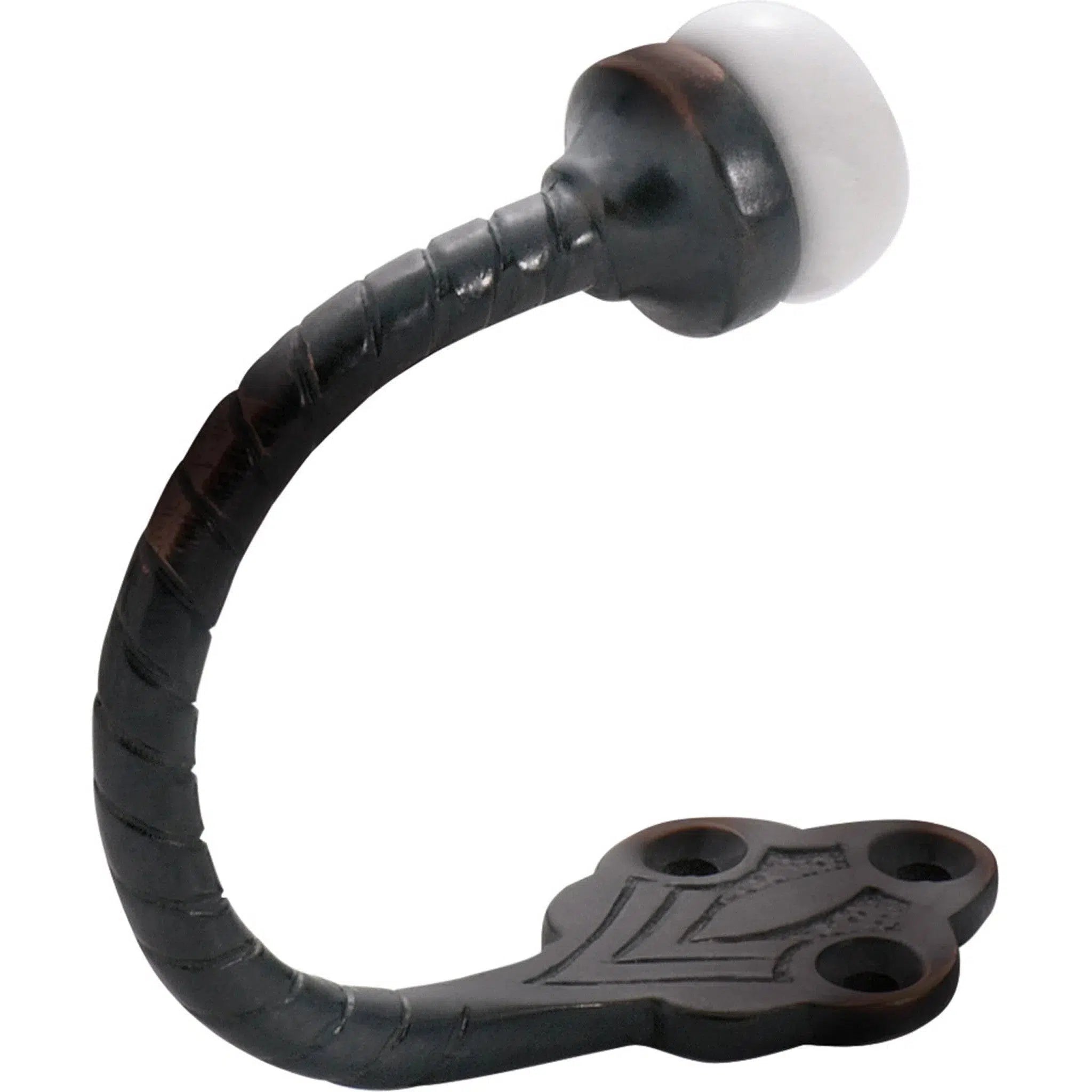Tradco Robe Hook Porcelain Tip Rope Antique Copper H60xP75mm