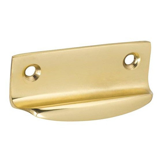 Tradco Sash Lift Bar Polished Brass