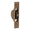 Tradco Sash Pulley Antique Brass
