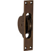 Tradco Sash Pulley Antique Brass