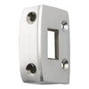 Tradco Screen Door Latch Box Keeper Satin Chrome