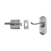 Tradco Screen Door Latch Left Hand External Satin Chrome