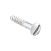 Tradco Screw Domed Head Chrome Plated 19mm Pkt 50