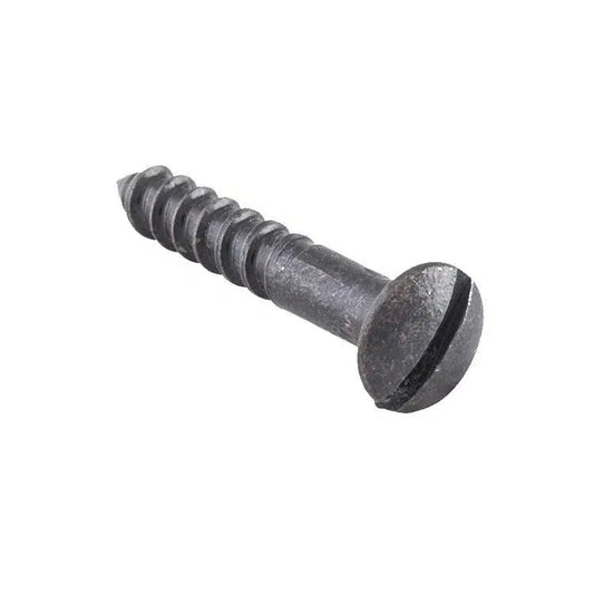 Tradco Screw Domed Head Packet 50 Matt Black 19mm 5 Gauge