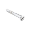 Tradco Screw Domed Head Satin Chrome 25mm Pkt 50