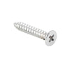 Tradco Screw Hinge Packet 50 Chrome Plated L25mm 8 Gauge