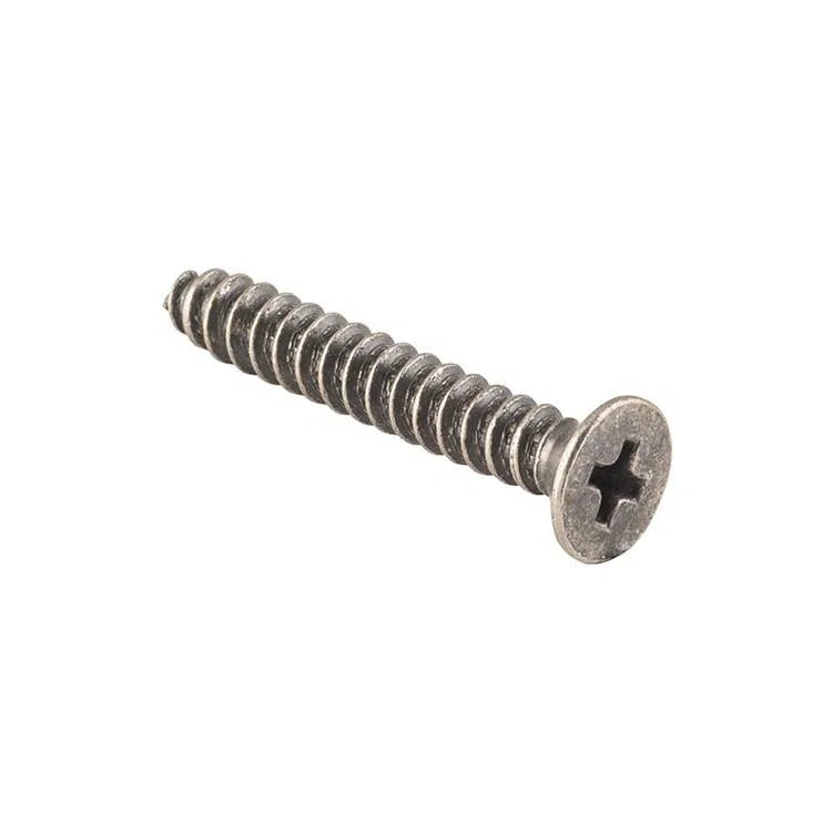 Tradco Screw Hinge Packet 50 Rumbled Nickel L32mm 10 Gauge