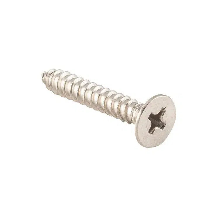 Tradco Screw Hinge Packet 50 Satin Brass L25mm 8 Gauge