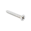 Tradco Screw Hinge Packet 50 Satin Chrome L32mm 10 Gauge