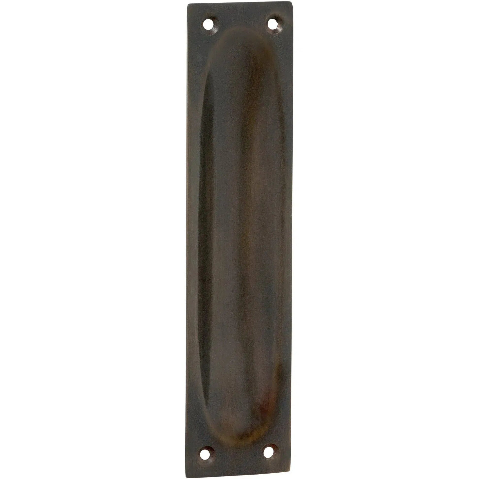 Tradco Sliding Door Pull Classic Large Antique Brass H140xW32mm