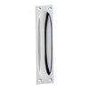 Tradco Sliding Door Pull Classic Large Chrome Plated H140xW32mm