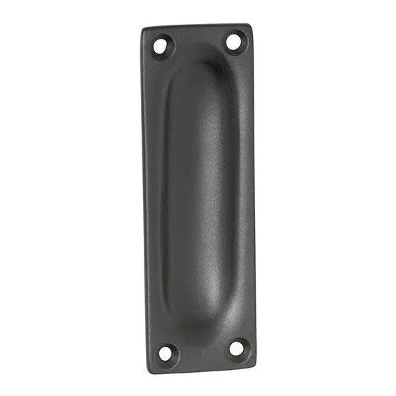 Tradco Sliding Door Pull Classic Small Matt Black H88xW28mm