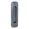 Tradco Sliding Door Pull Traditional Antique Copper H150xW43mm