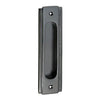 Tradco Sliding Door Pull Traditional Matt Black H150xW43mm