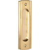 Tradco Sliding Door Pull Traditional Polished Brass H150xW43mm