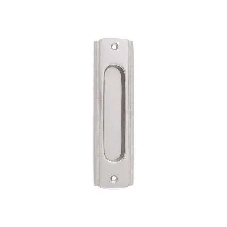 Tradco Sliding Door Pull Traditional Satin Nickel H150xW43mm