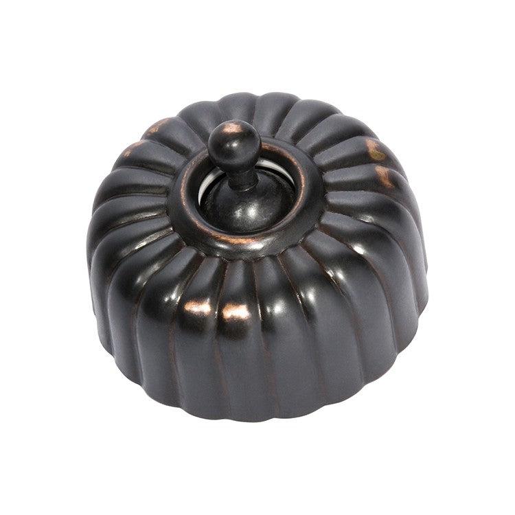 Tradco Switch Fluted Antique Copper