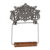 Tradco Toilet Roll Holder Iron Albany Polished Metal H195xW140mm