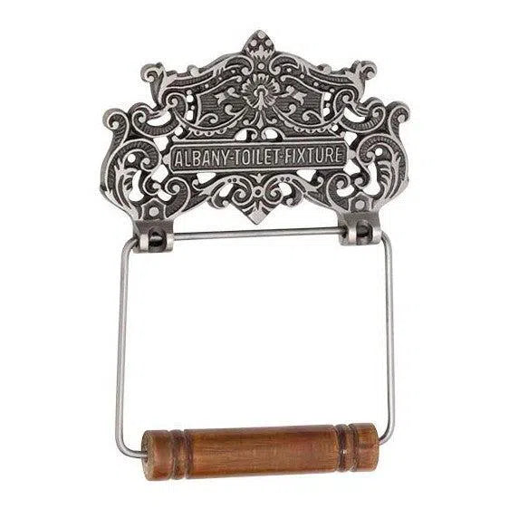 Tradco Toilet Roll Holder Iron Albany Polished Metal H195xW140mm