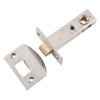 Tradco Tube Latch Split Cam Hard Sprung 'D' Striker Satin Nickel Backset 60mm