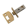 Tradco Tube Latch Split Cam Satin Brass Backset 45mm