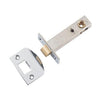 Tradco Tube Latch Split Cam Satin Chrome Backset 45mm