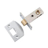 Tradco Tube Latch Split Cam Satin Chrome Backset 60mm