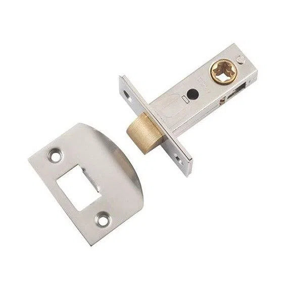 Tradco Tube Latch Split Cam Satin Nickel Backset 45mm