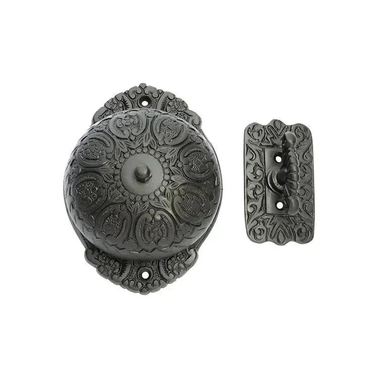 Tradco Turn Bell Iron Ornate Antique Finish H125xW92mm