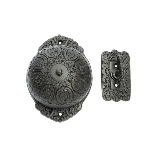 Tradco Turn Bell Iron Ornate Antique Finish H125xW92mm