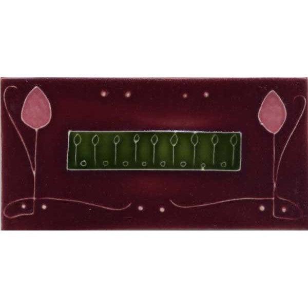 V23A Tubeline Fireplace Feature Tile 150x75x9mm